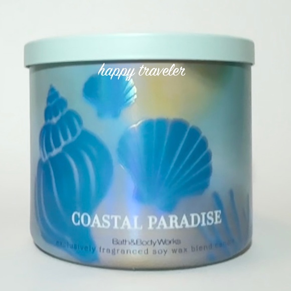 COASTAL PARADISE 3 Wick Candle - Picture 1 of 3